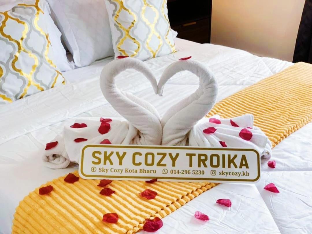 Sky Cozy Troika Residence, 1 Bedroom 4-6 Pax, 2 Bedrooms 6-8 Pax, Pool Vew, Sky & City View, Free Parking, Pool, Unlimited Wifi & Netflix Kota Bharu Exterior foto